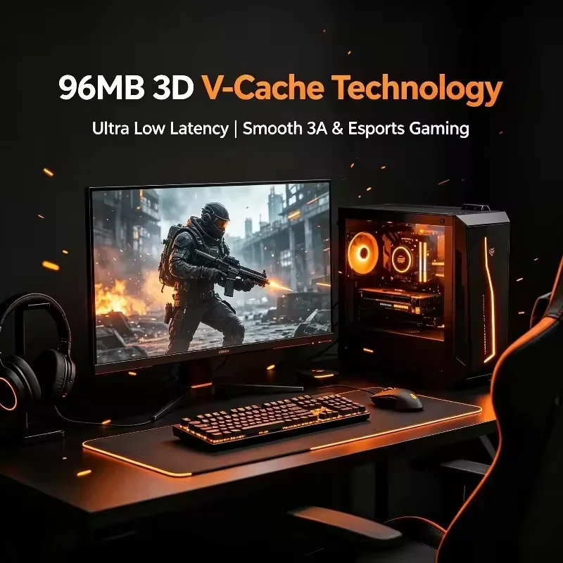 معالج AMD Ryzen 7 7800X3D X3D  - مراجعة Amd Cpu Ryzen 7 وسعره