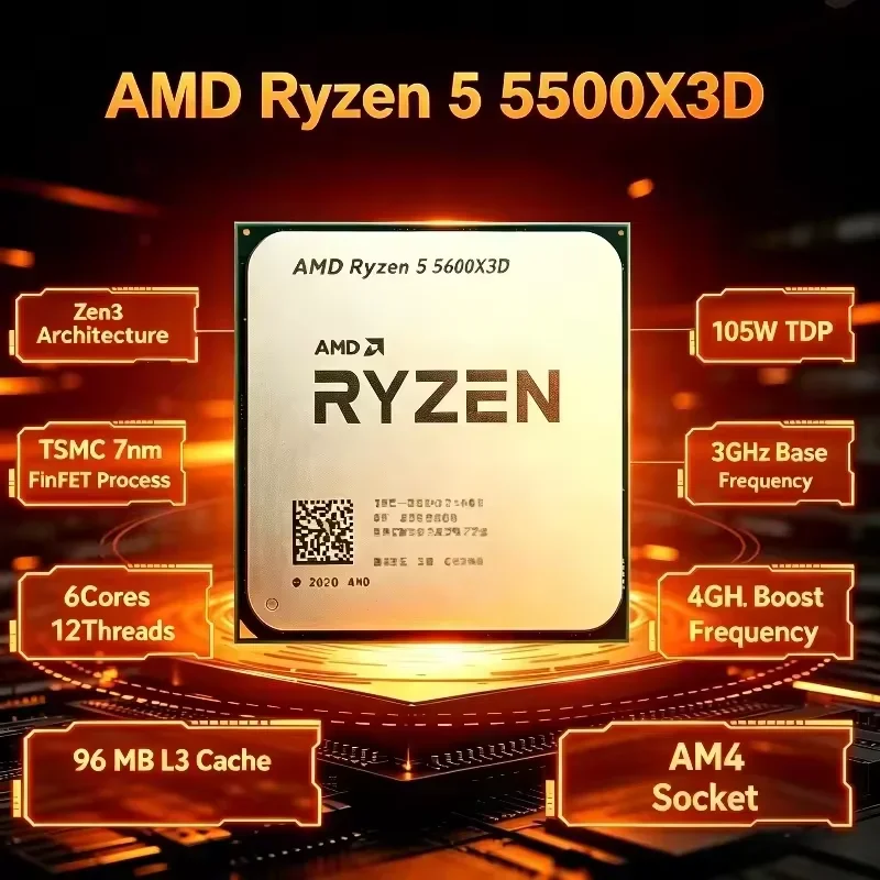 معالج AMD Ryzen 7 7800X3D X3D  - مراجعة Amd Cpu Ryzen 7 وسعره