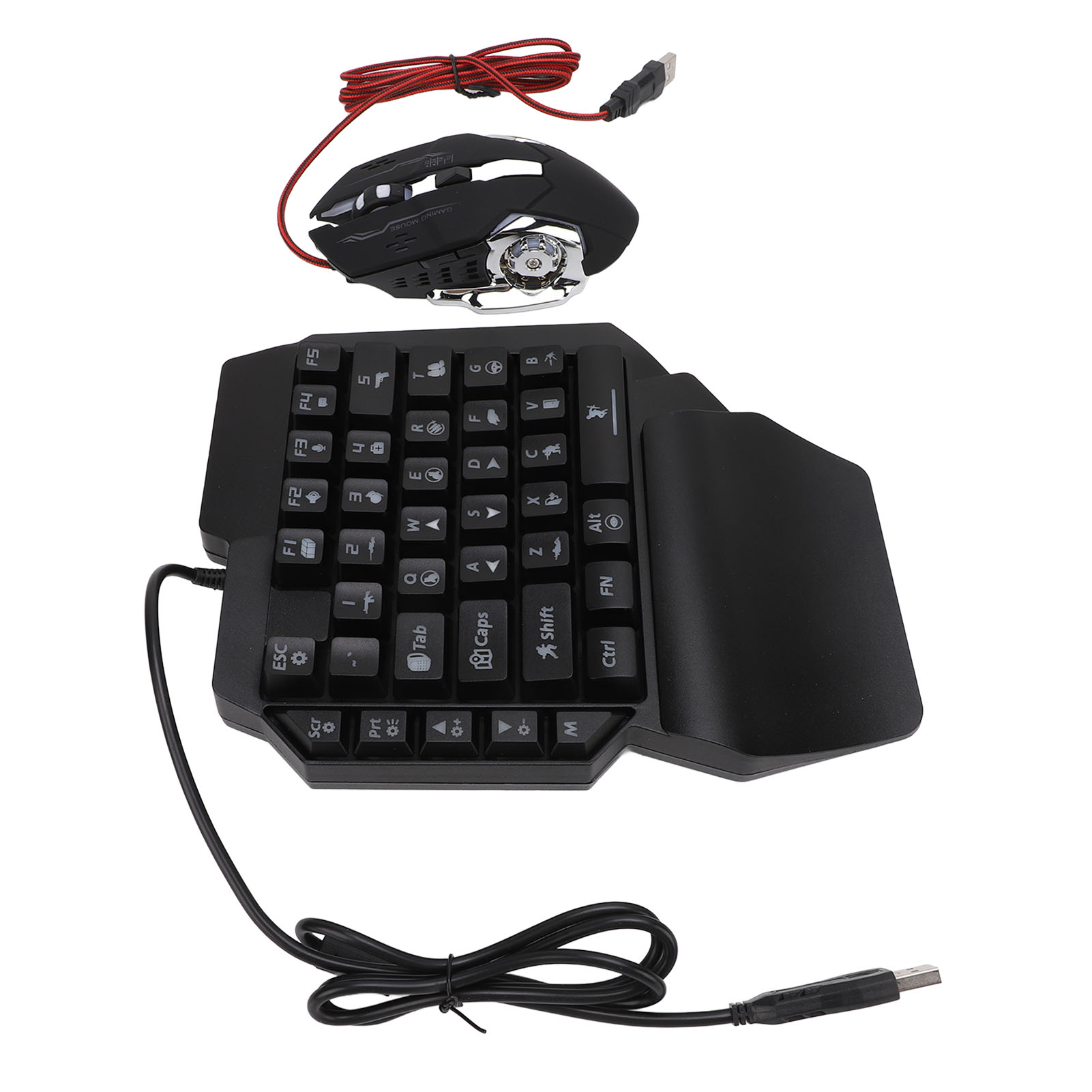 مجموعة محول لوحة مفاتيح وفأرة، - مراجعة Gaming Keyboard Mini وسعره