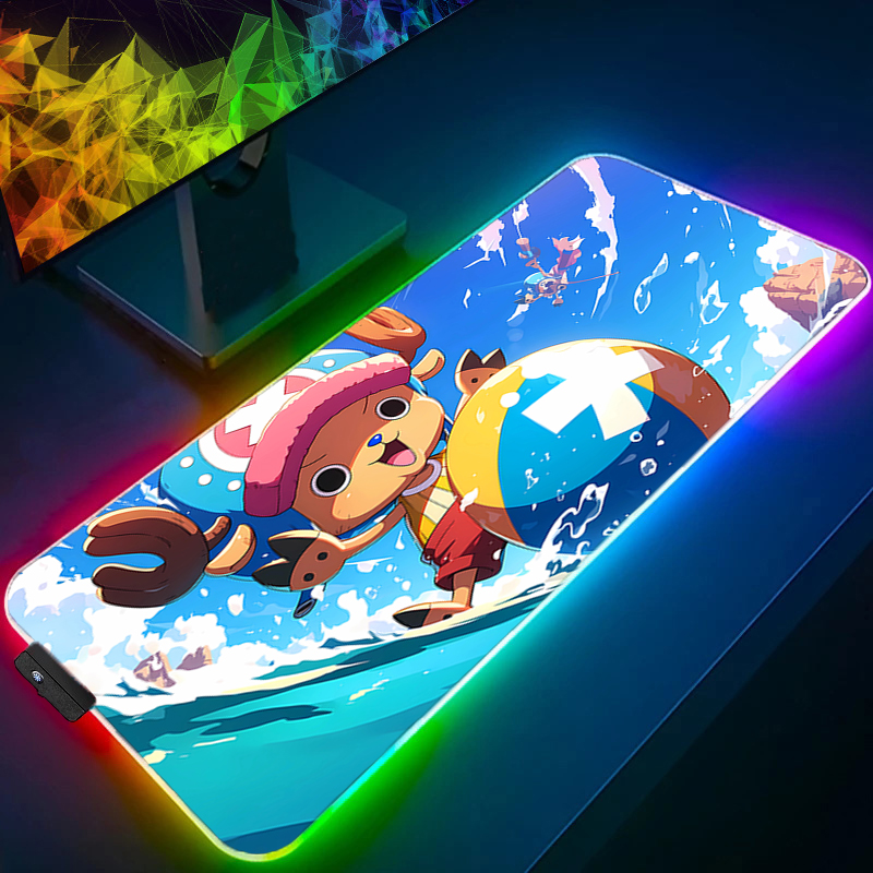 لوحة ماوس RGB بتصميم توني توني - مراجعة Gaming Keyboard No Rgb وسعره